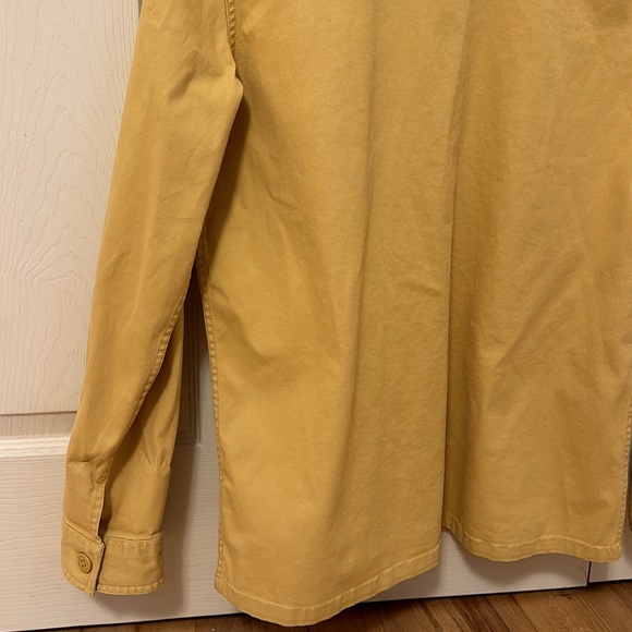 SANCTUARY Mustard Yellow Four Pocket Utility Barn Jacket size Med - Picture 6 of 6